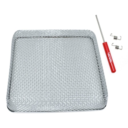 Valterra RV SCREEN, WATER HEATER, SQUARE, 6.75IN X 6.75IN X 1.3IN, CARDED A10-1323VP